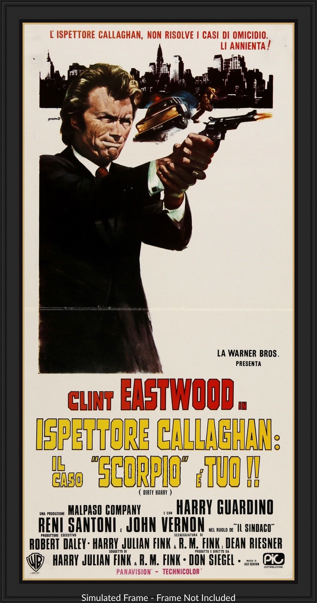 Dirty Harry (1971) original movie poster for sale at Originalfilmart