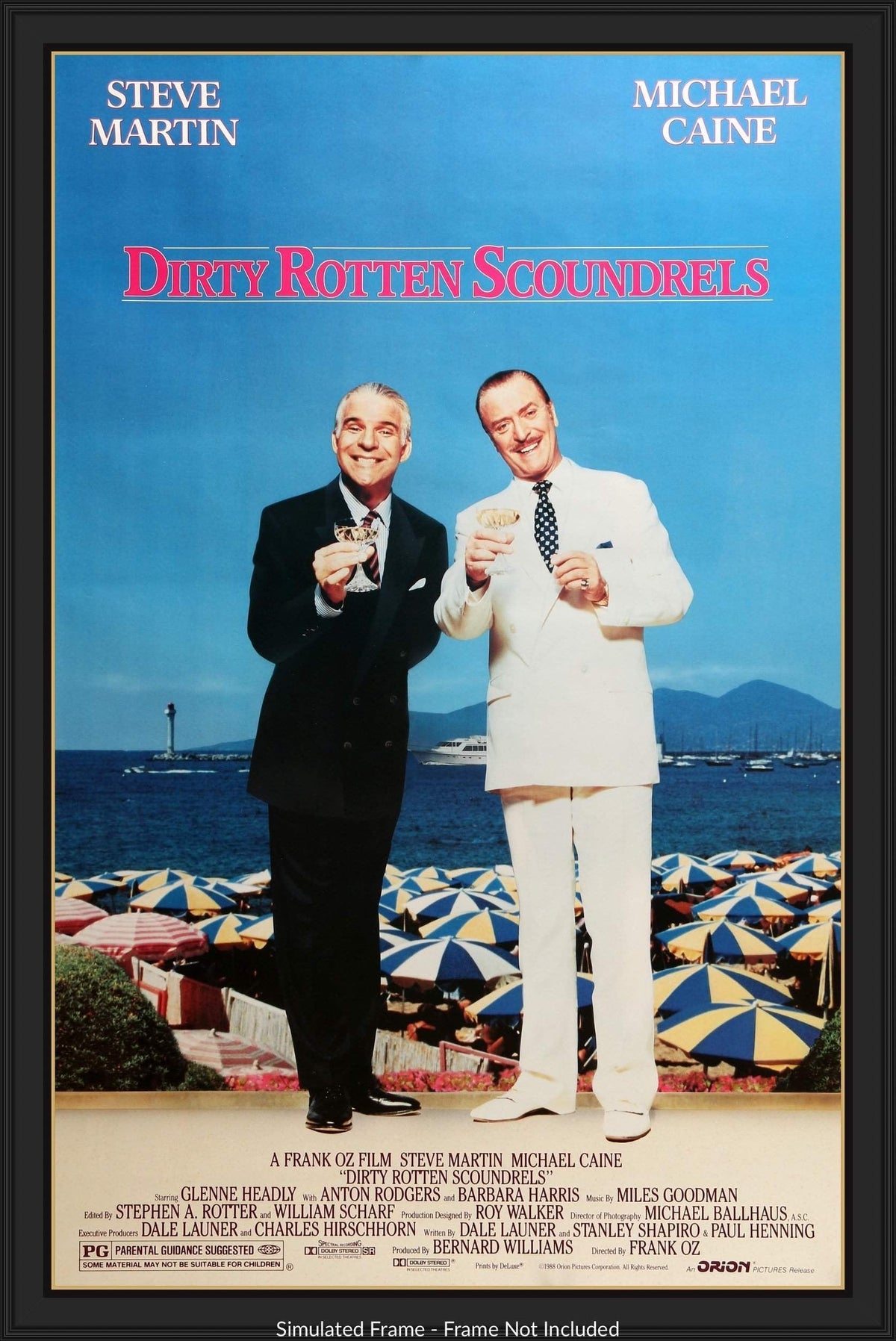 Dirty Rotten Scoundrels (1988) original movie poster for sale at Originalfilmart