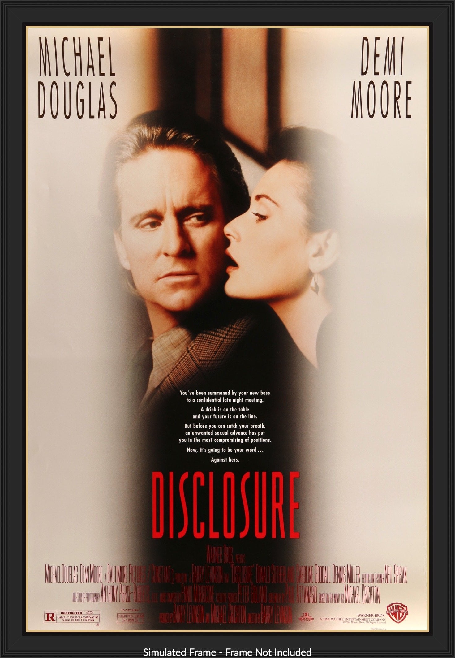 Disclosure (1994) original movie poster for sale at Originalfilmart