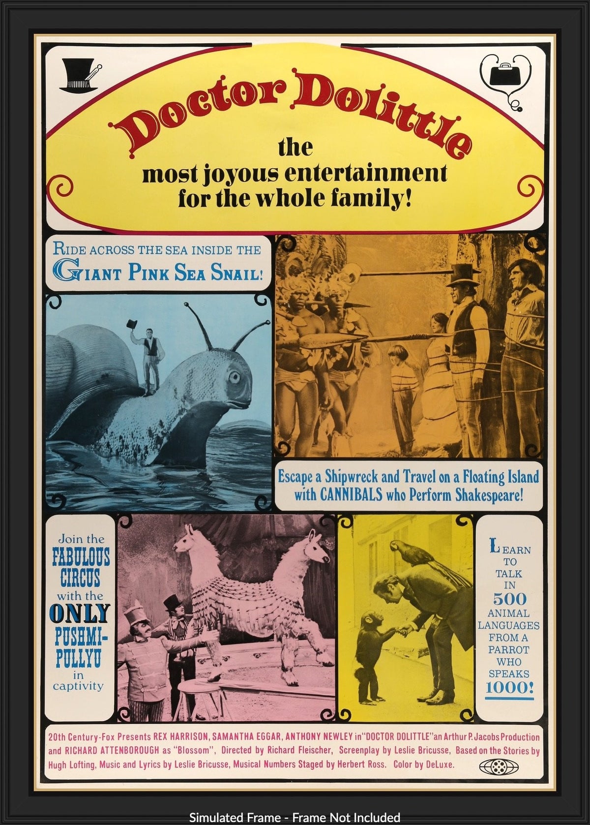 Doctor Dolittle (1967) original movie poster for sale at Originalfilmart