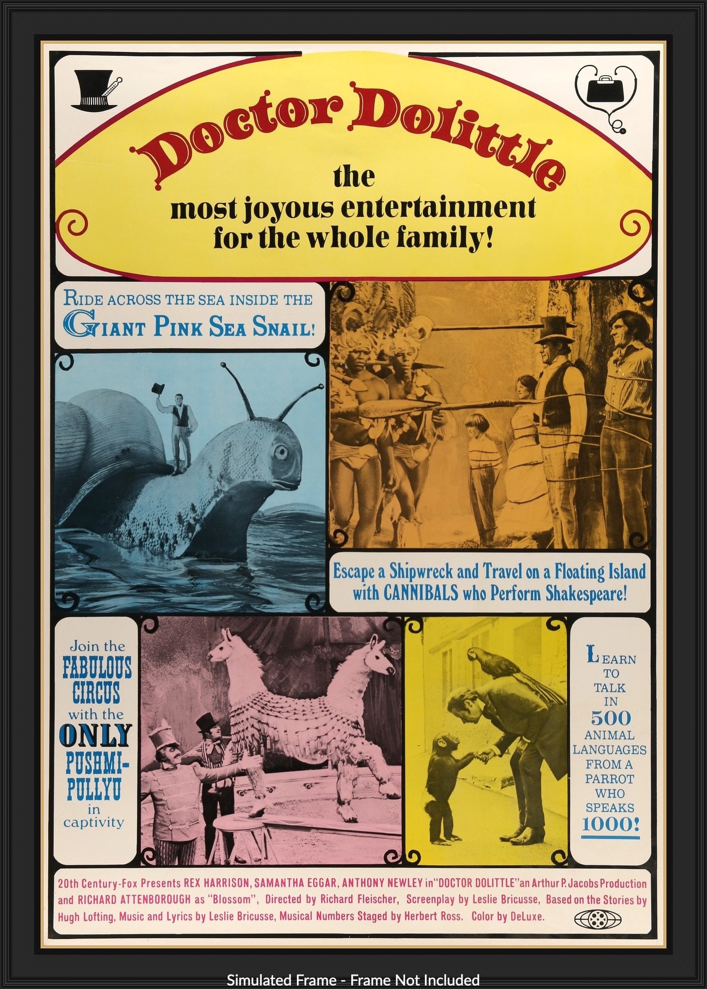 Doctor Dolittle (1967) original movie poster for sale at Originalfilmart