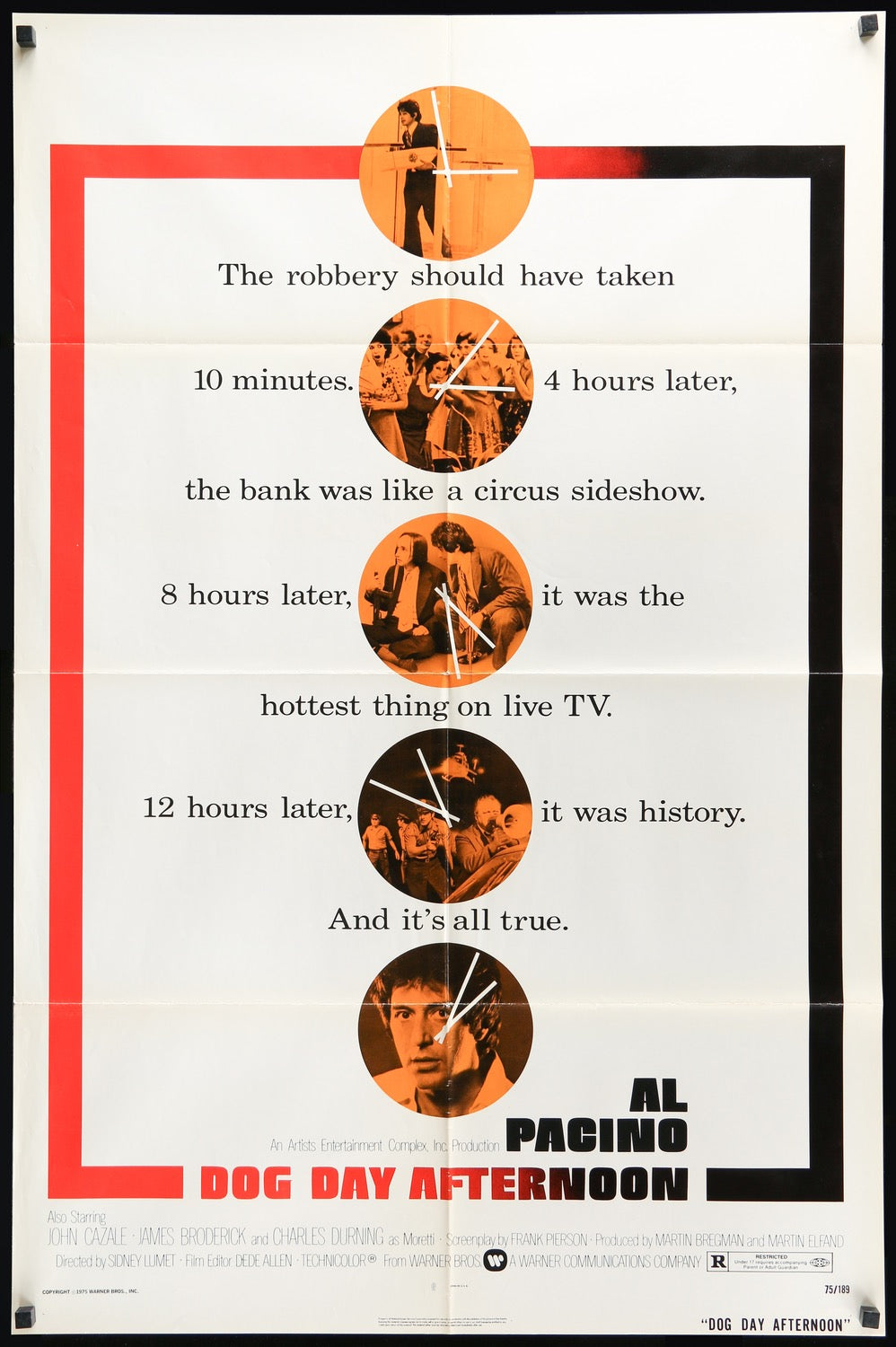 Dog Day Afternoon (1975) original movie poster for sale at Originalfilmart