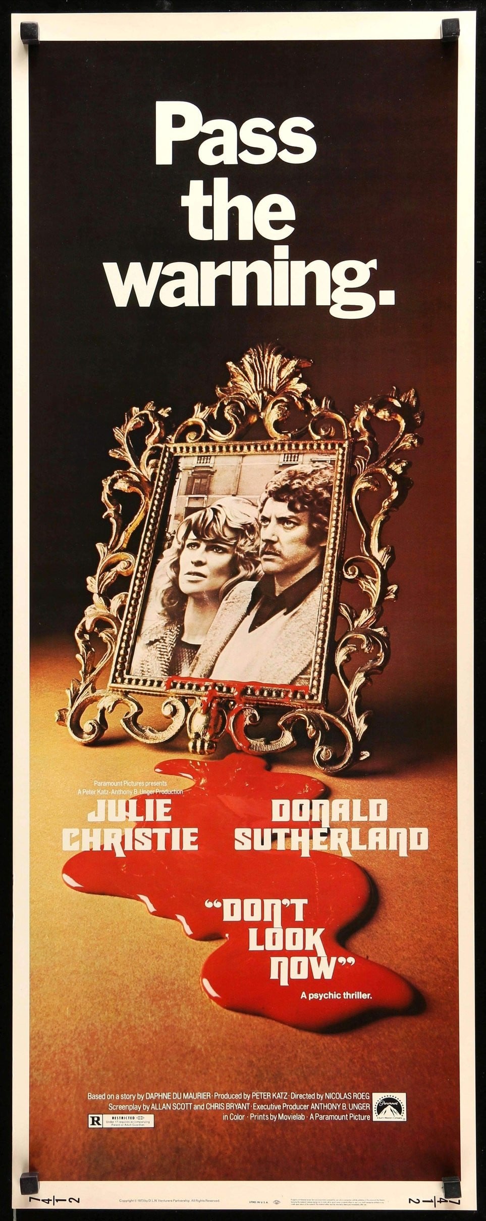 Don't Look Now (1973) original movie poster for sale at Originalfilmart