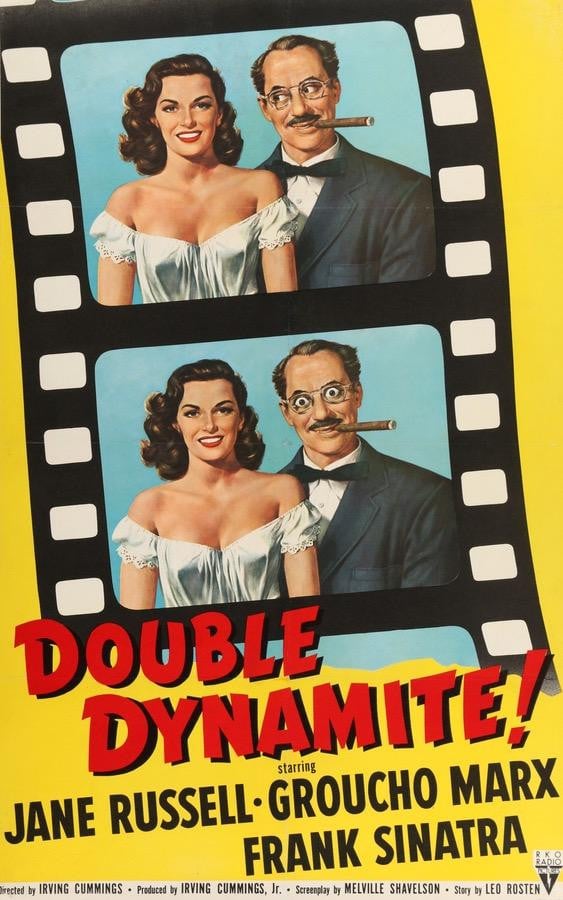 Double Dynamite (1951) original movie poster for sale at Originalfilmart