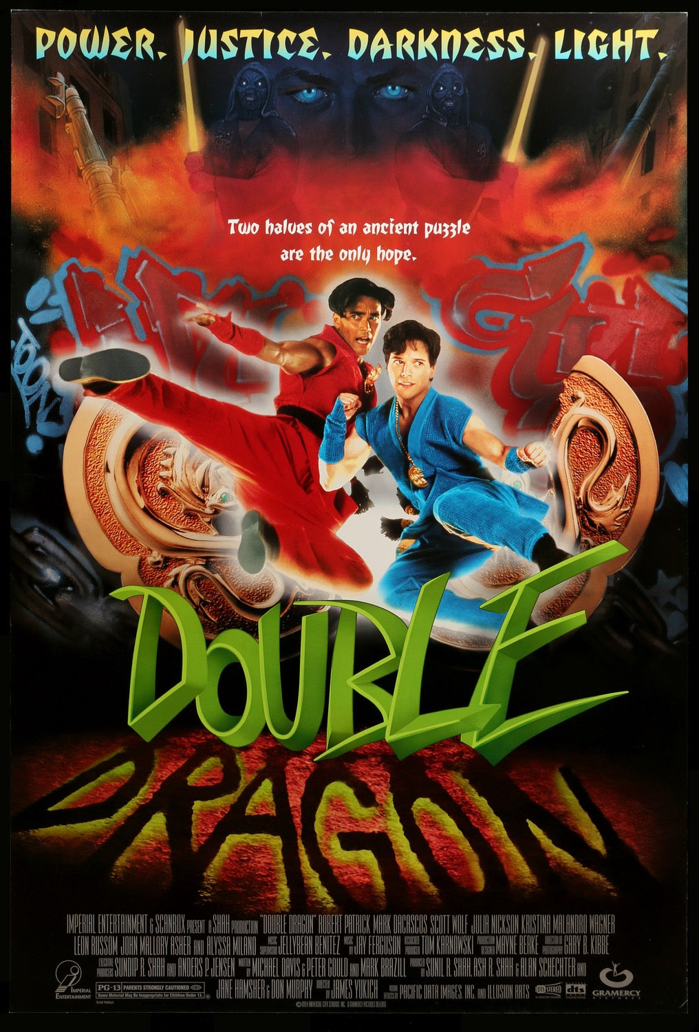 Double Dragon (1994) original movie poster for sale at Originalfilmart