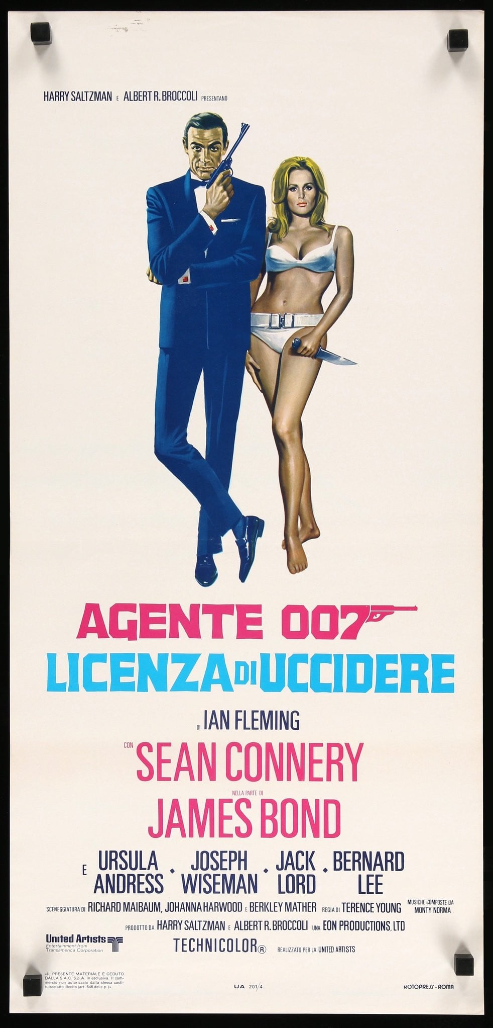 Dr. No (1962) original movie poster for sale at Originalfilmart