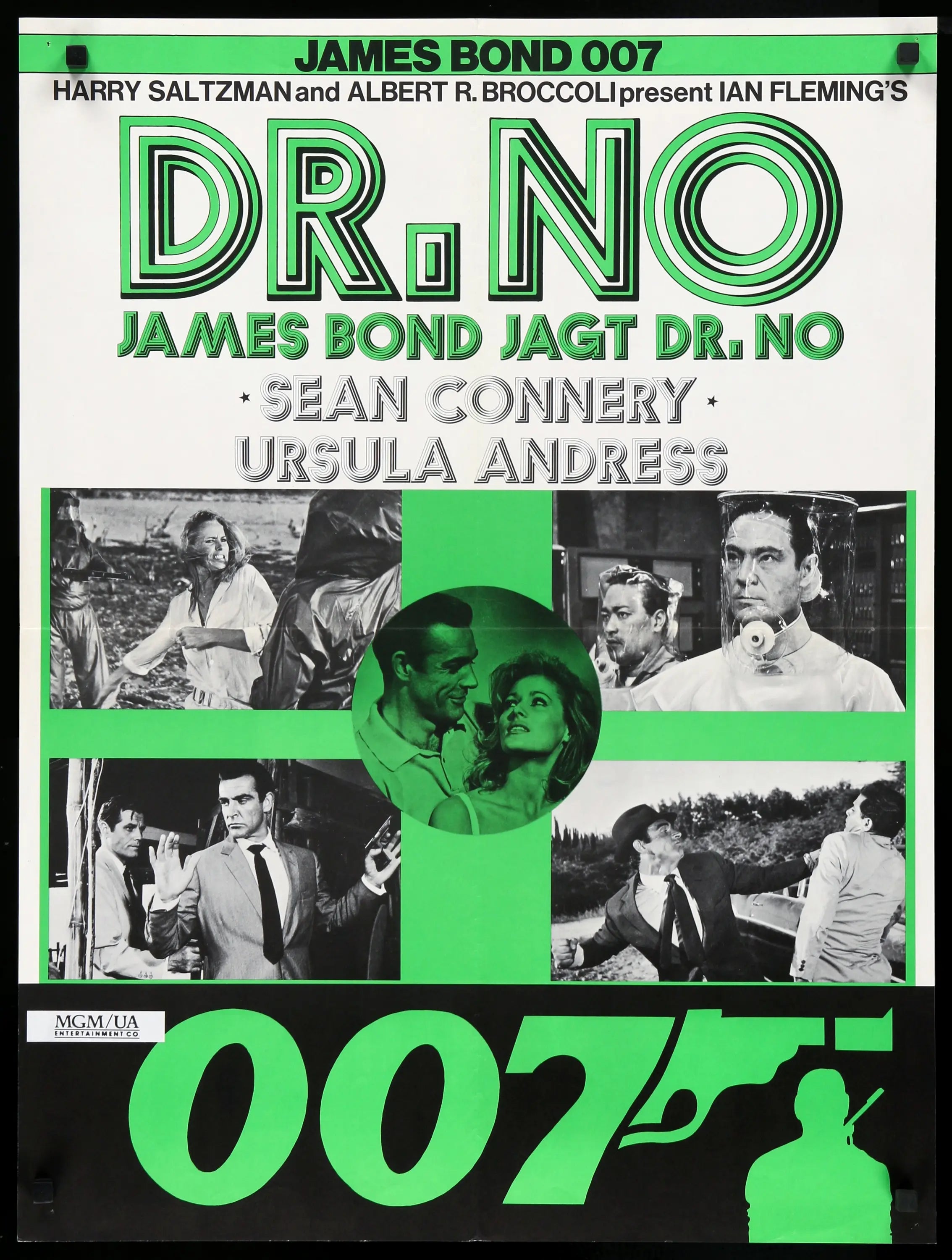 Dr. No (1962) original movie poster for sale at Originalfilmart