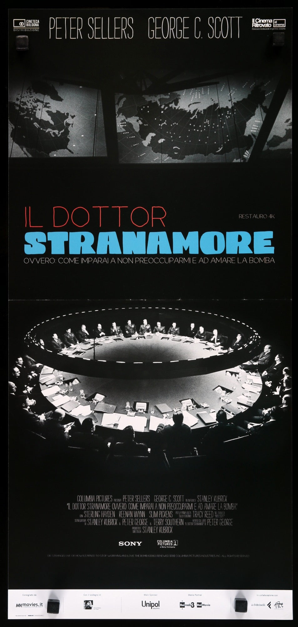 Dr. Strangelove or: How I Learned to Stop Worrying and Love the Bomb (1964) original movie poster for sale at Originalfilmart
