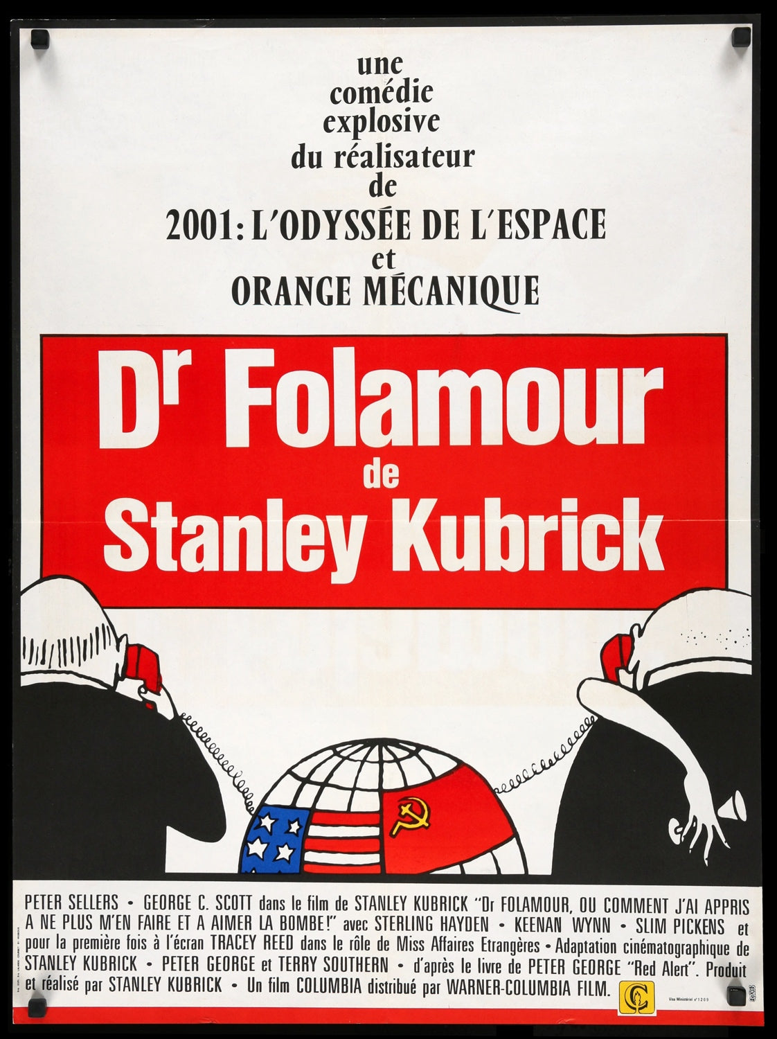Dr. Strangelove or: How I Learned to Stop Worrying and Love the Bomb (1964) original movie poster for sale at Originalfilmart