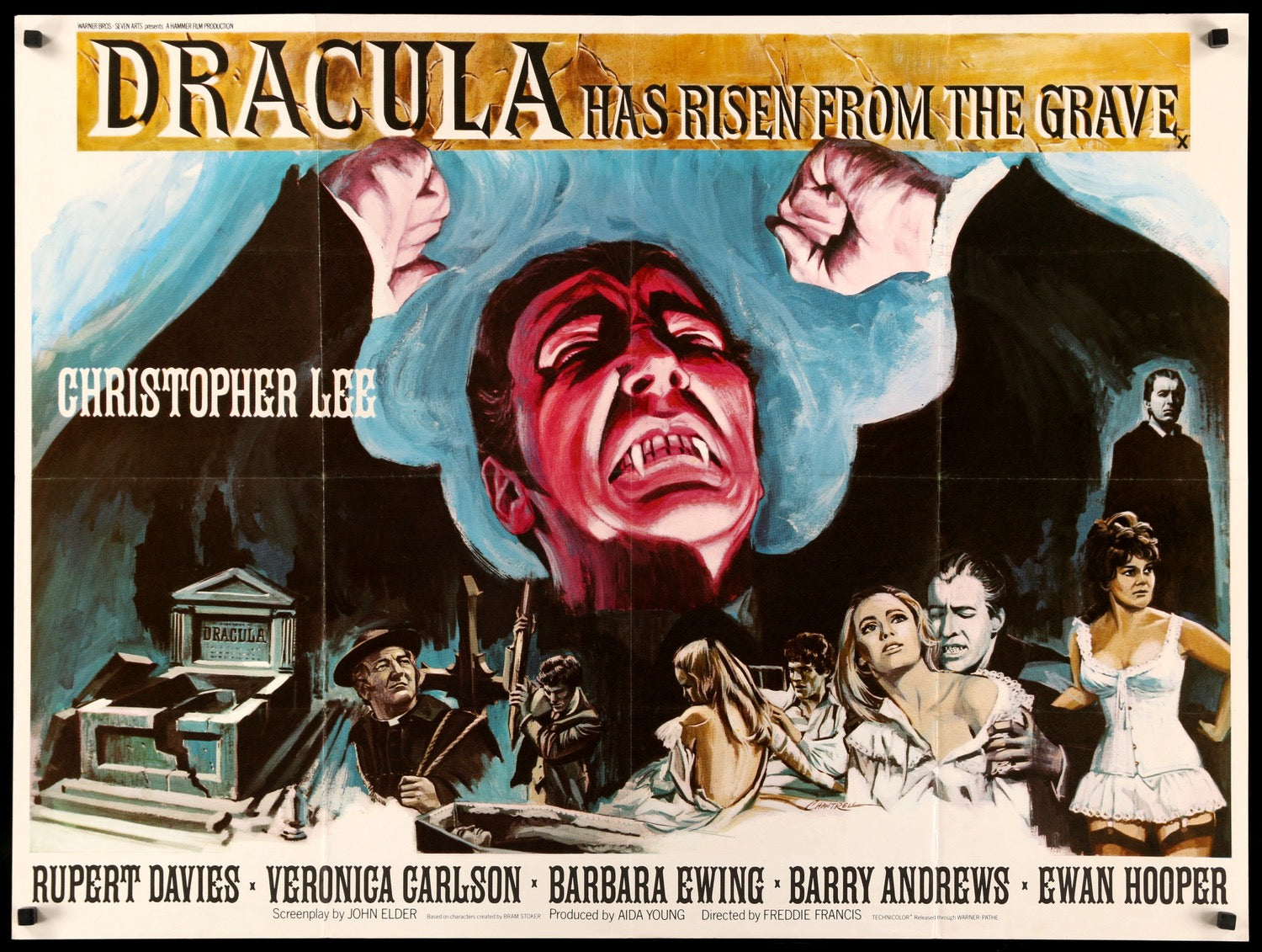 Dracula Has Risen From the Grave (1968) original movie poster for sale at Originalfilmart
