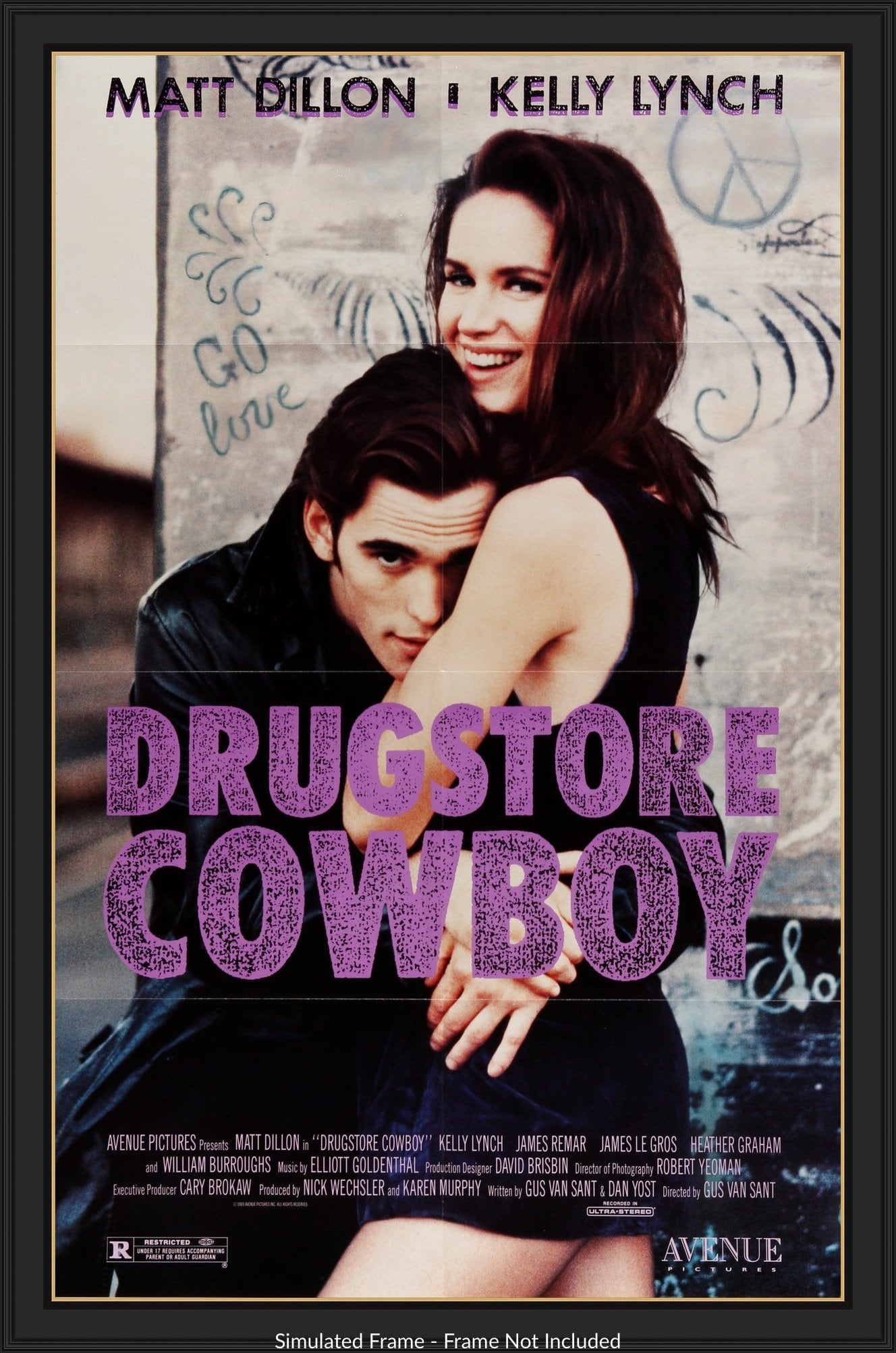 Drugstore Cowboy (1989) original movie poster for sale at Originalfilmart