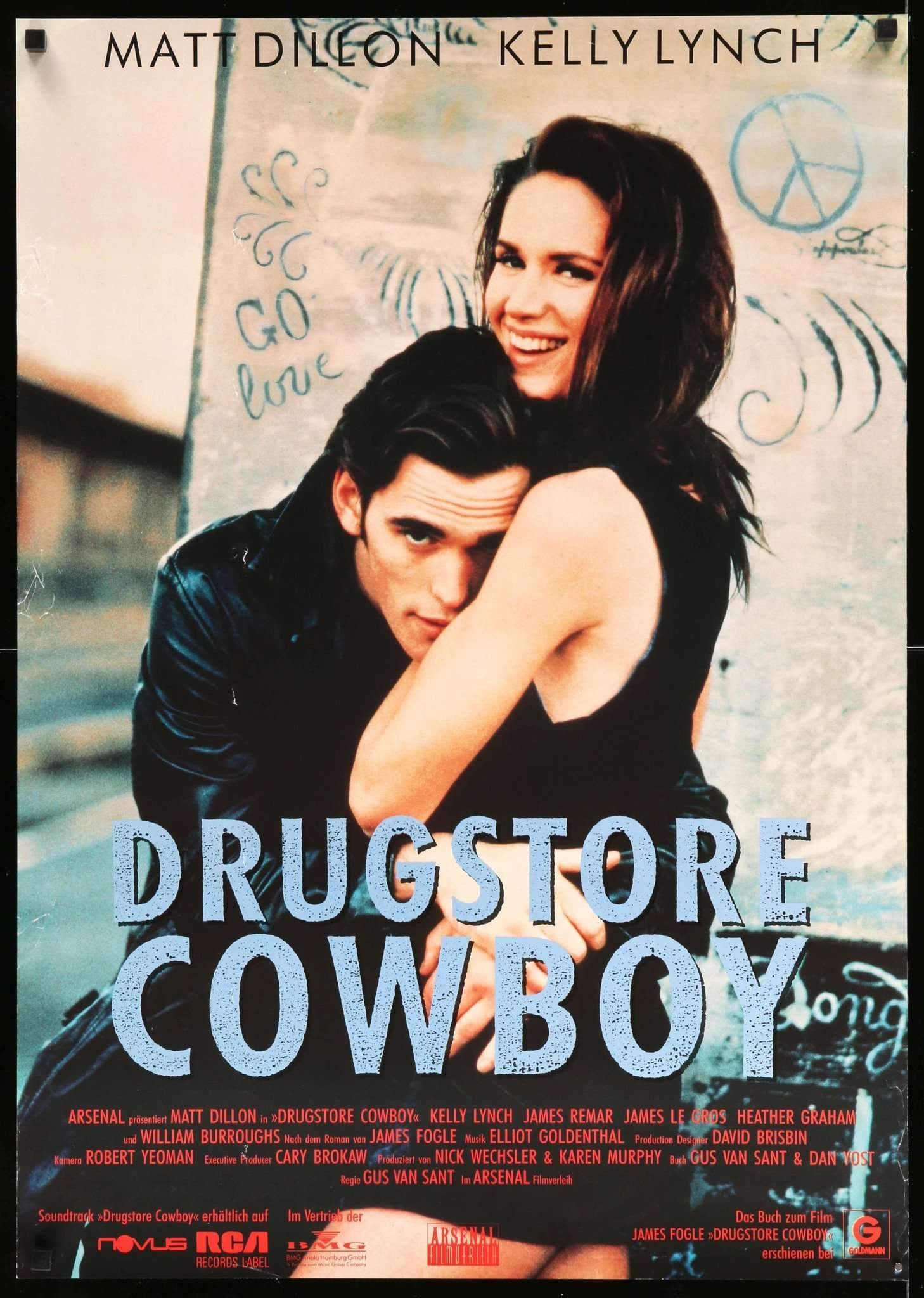 Drugstore Cowboy (1989) original movie poster for sale at Originalfilmart