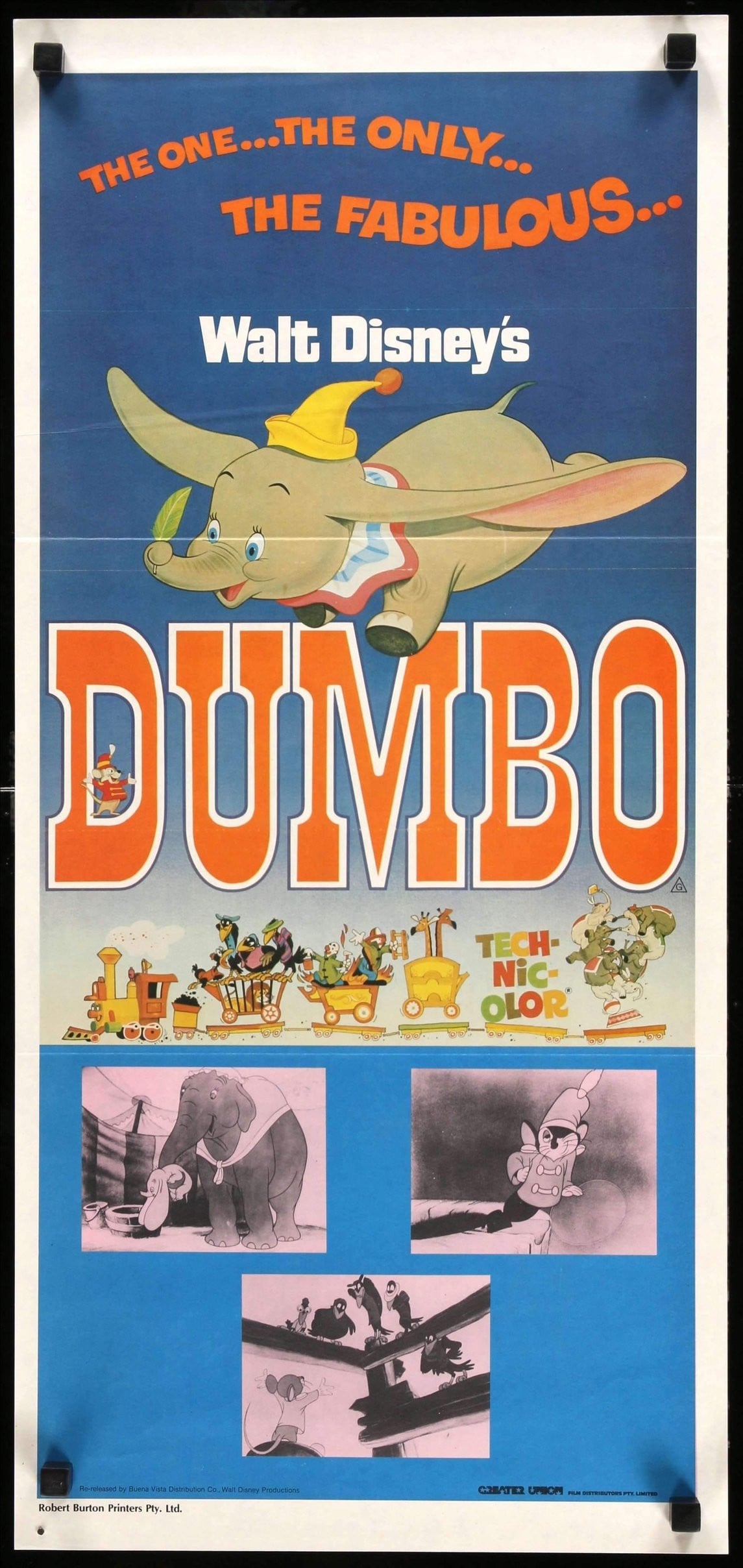 Dumbo (1941) original movie poster for sale at Originalfilmart