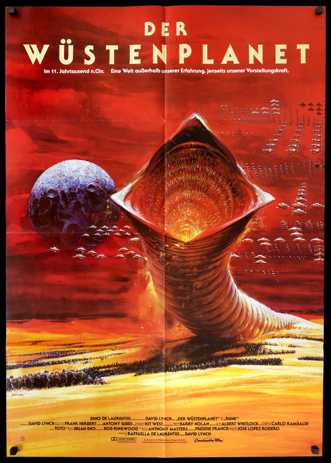 Dune (1984) original movie poster for sale at Originalfilmart
