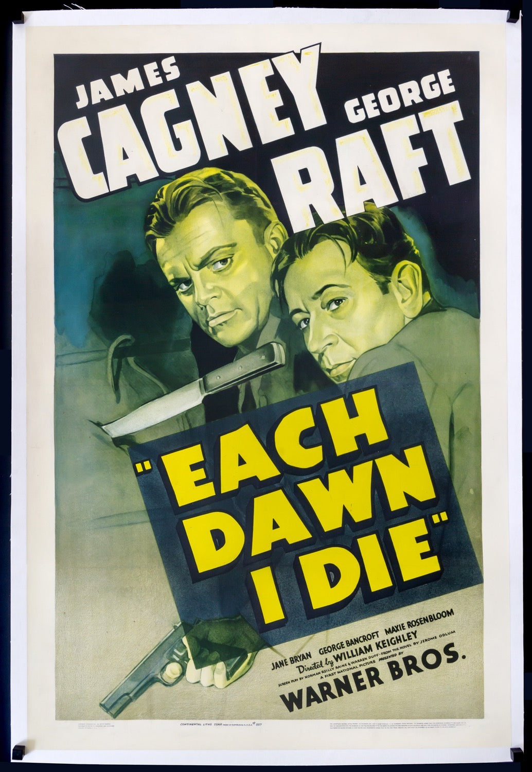 Each Dawn I Die (1939) original movie poster for sale at Originalfilmart