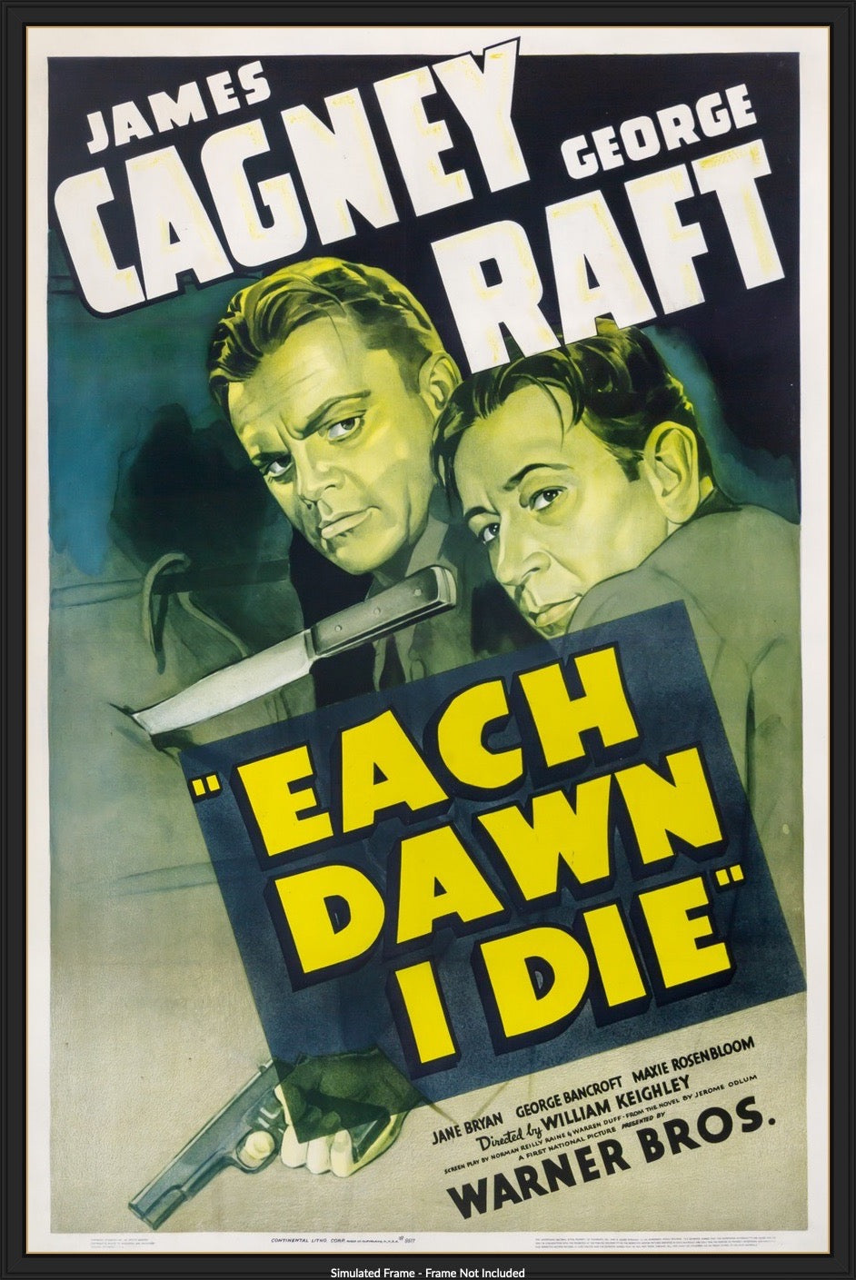 Each Dawn I Die (1939) original movie poster for sale at Originalfilmart