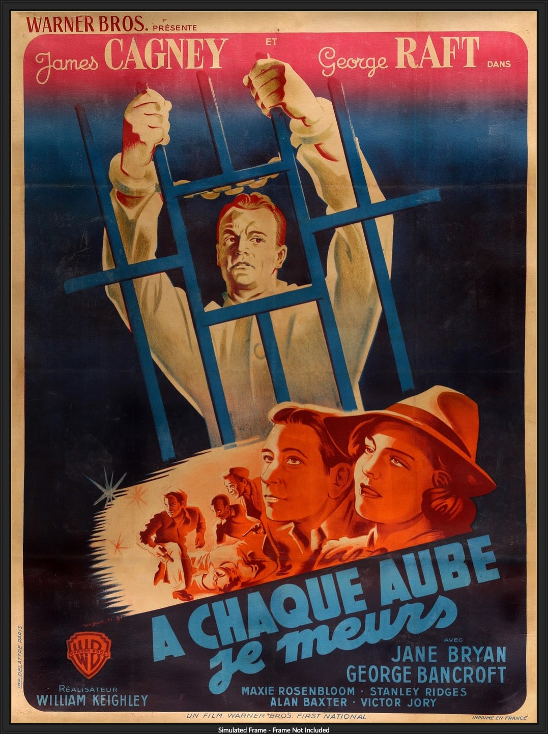 Each Dawn I Die (1939) original movie poster for sale at Originalfilmart