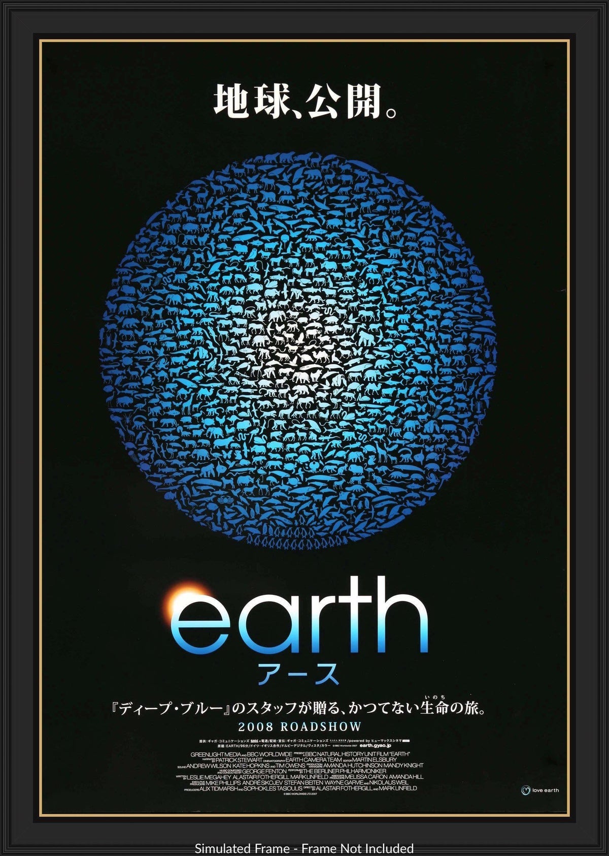 Earth (2007) original movie poster for sale at Originalfilmart