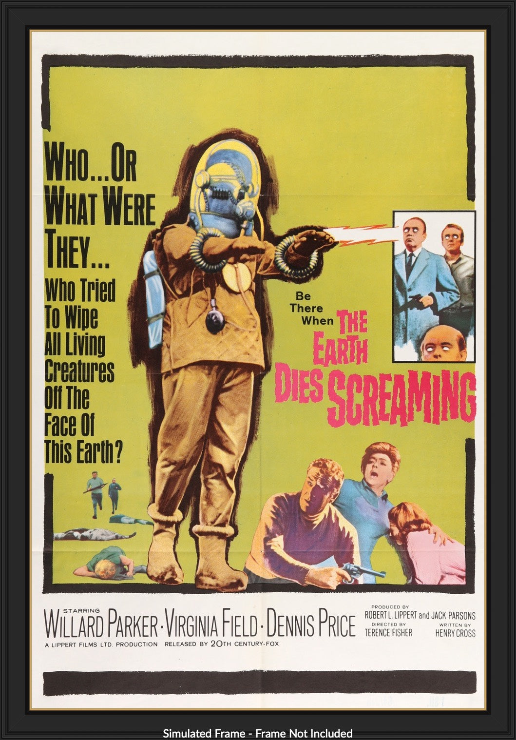 Earth Dies Screaming (1964) original movie poster for sale at Originalfilmart