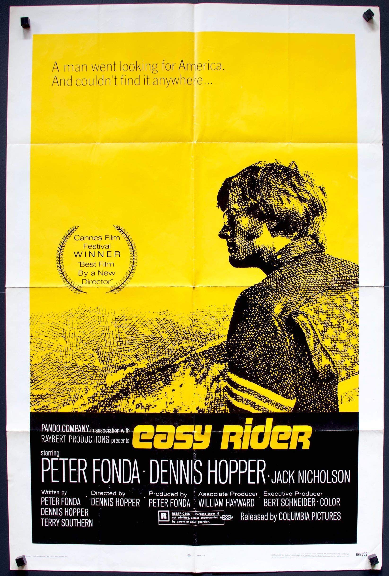 Easy Rider (1969) original movie poster for sale at Originalfilmart