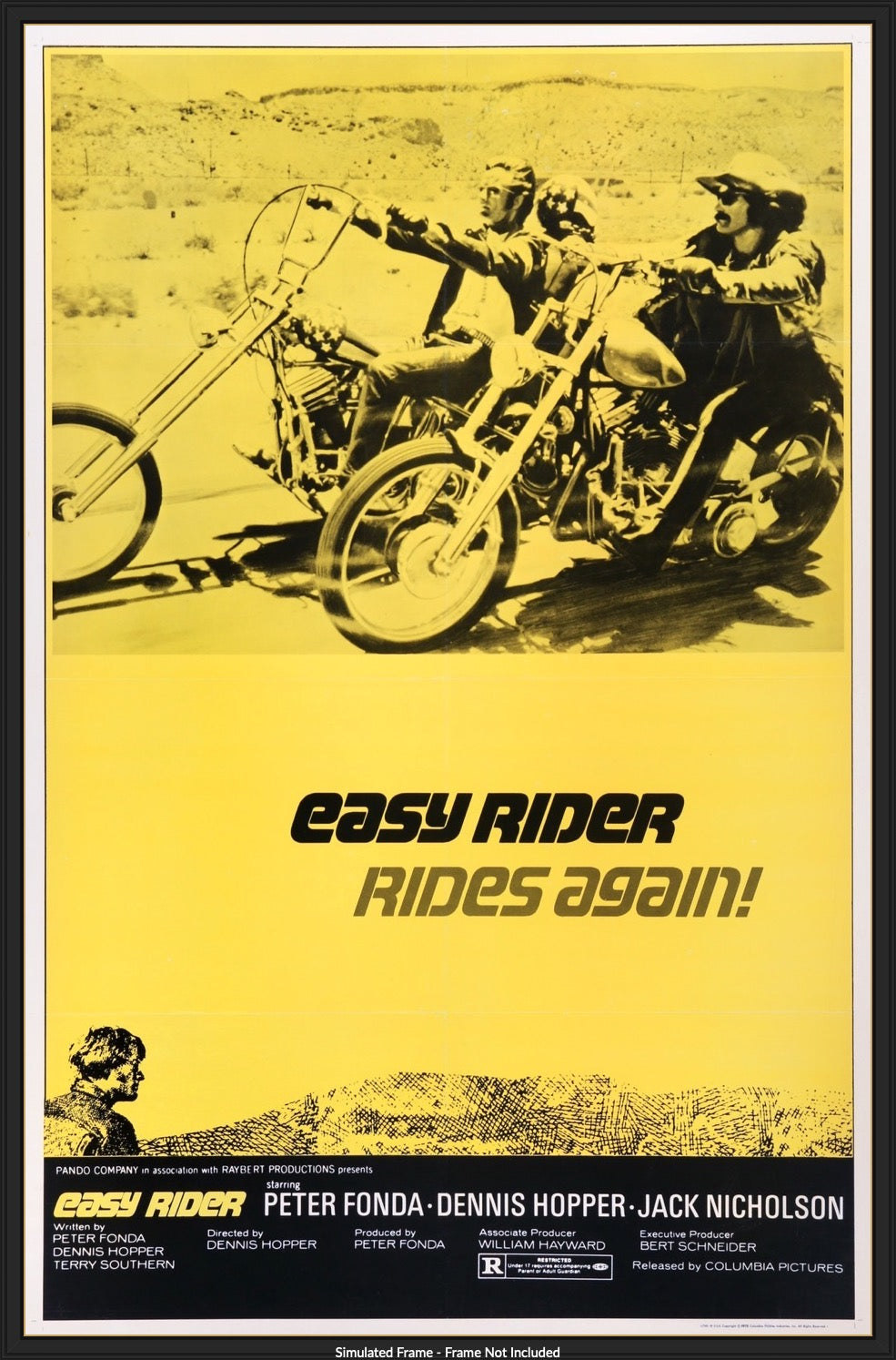 Easy Rider (1969) original movie poster for sale at Originalfilmart