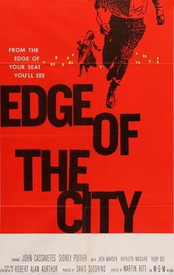 Edge of the City (1957) original movie poster for sale at Originalfilmart