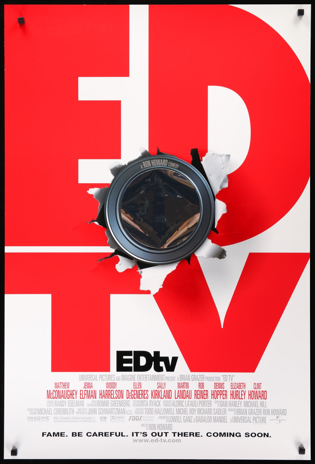EDtv (1999) original movie poster for sale at Originalfilmart