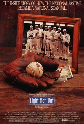 Eight Men Out (1988) original movie poster for sale at Originalfilmart