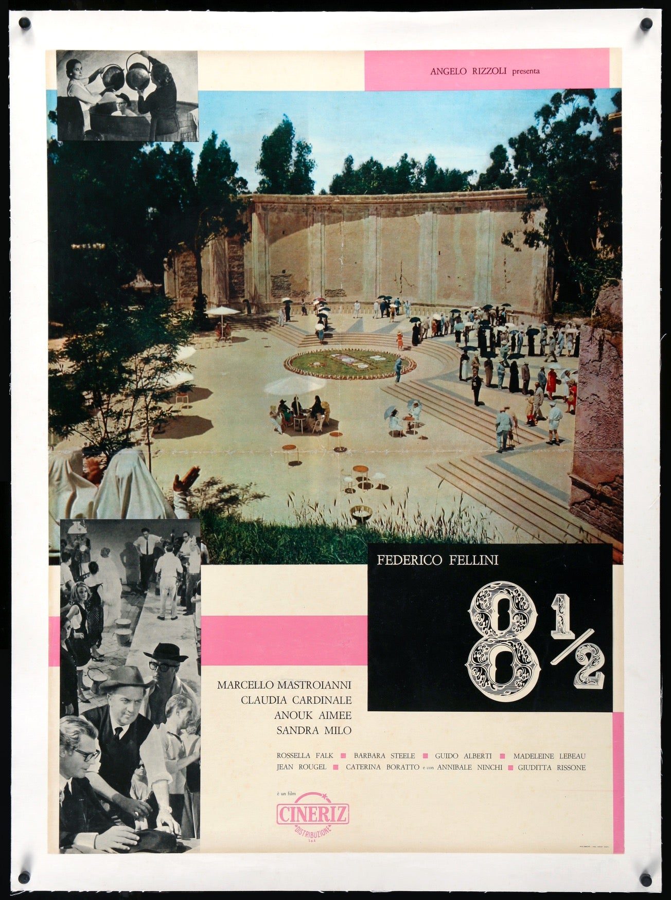 8 1/2 (1963) original movie poster for sale at Originalfilmart