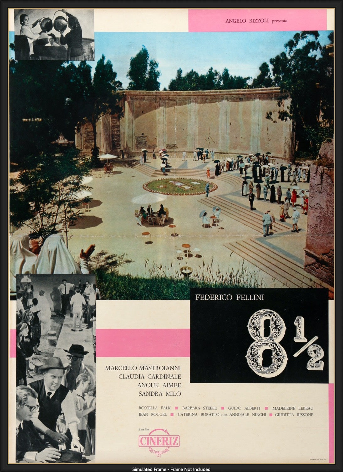 8 1/2 (1963) original movie poster for sale at Originalfilmart