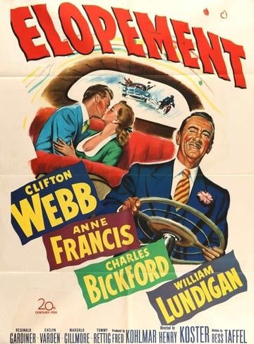 Elopement (1951) original movie poster for sale at Originalfilmart