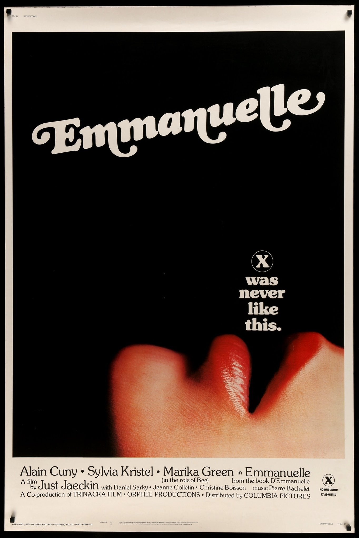 Emmanuelle (1974) original movie poster for sale at Originalfilmart