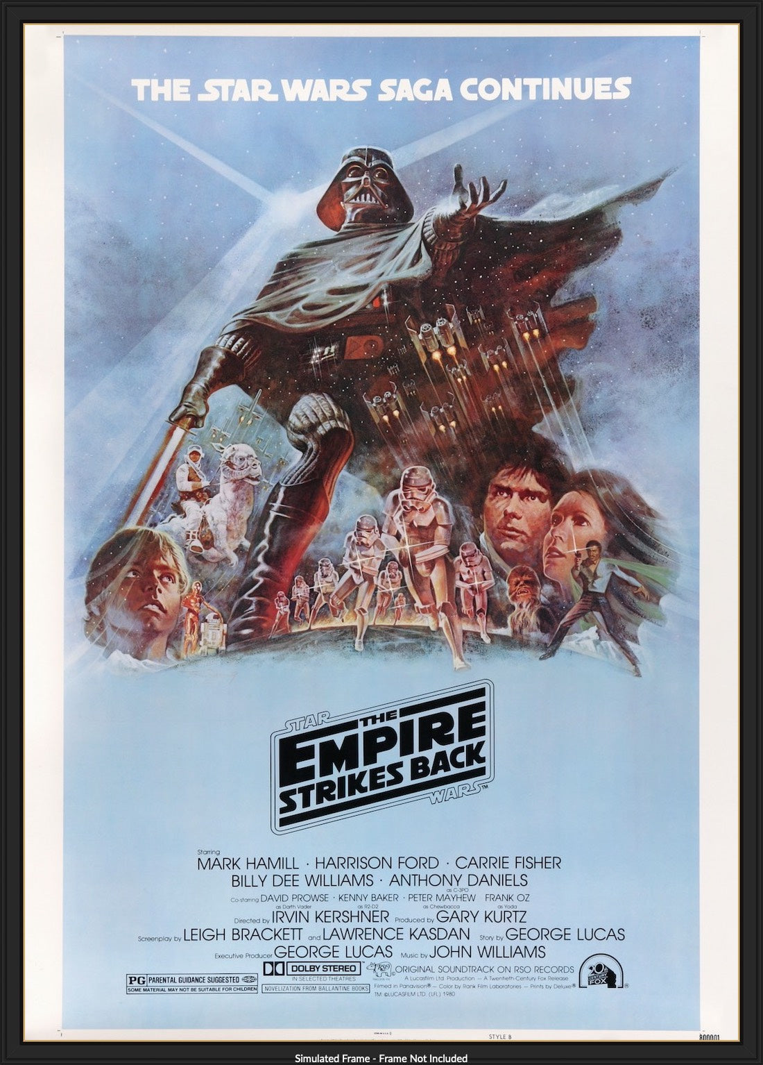 Empire Strikes Back (1980) original movie poster for sale at Originalfilmart