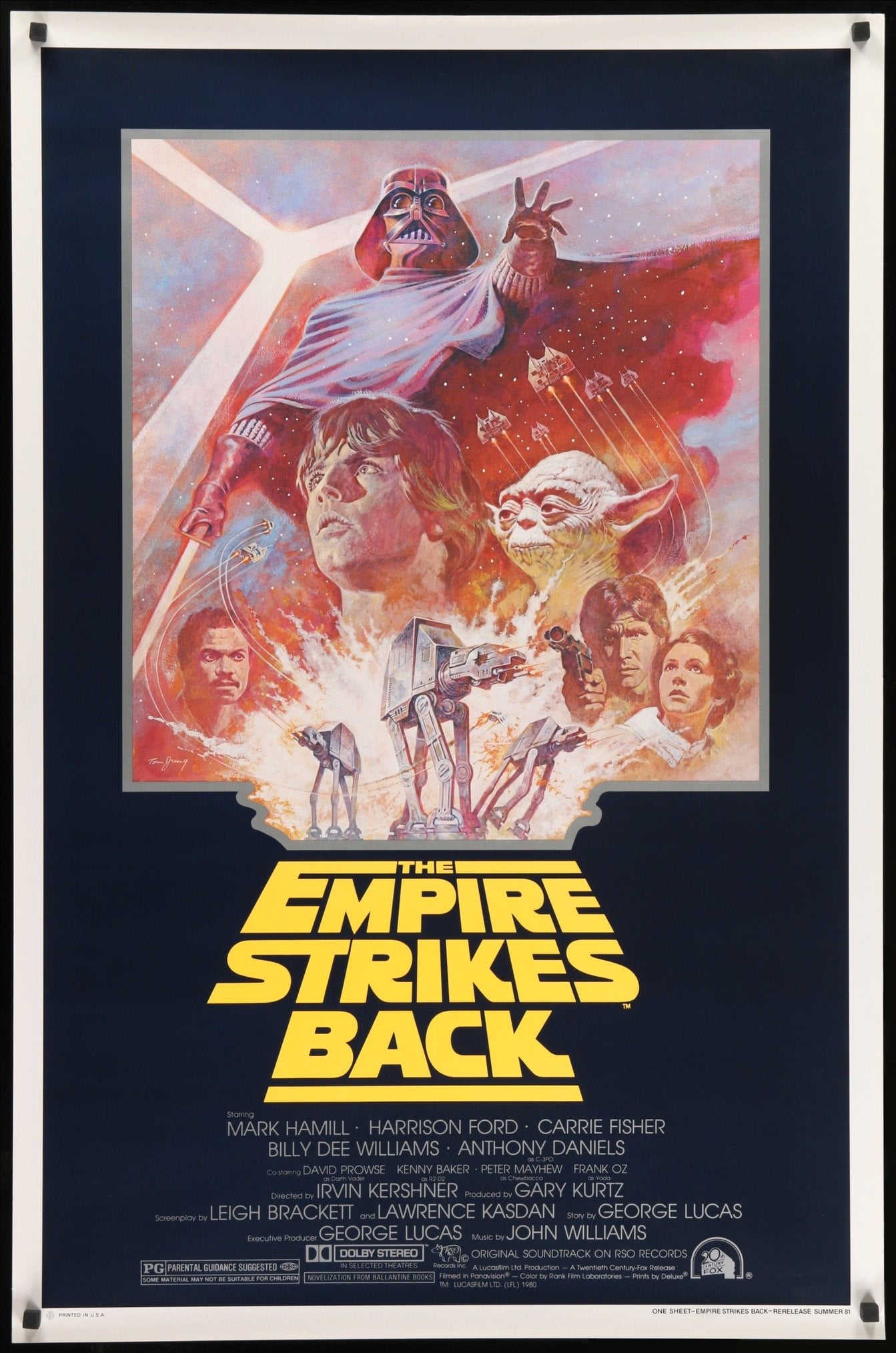 Empire Strikes Back (1980) original movie poster for sale at Originalfilmart