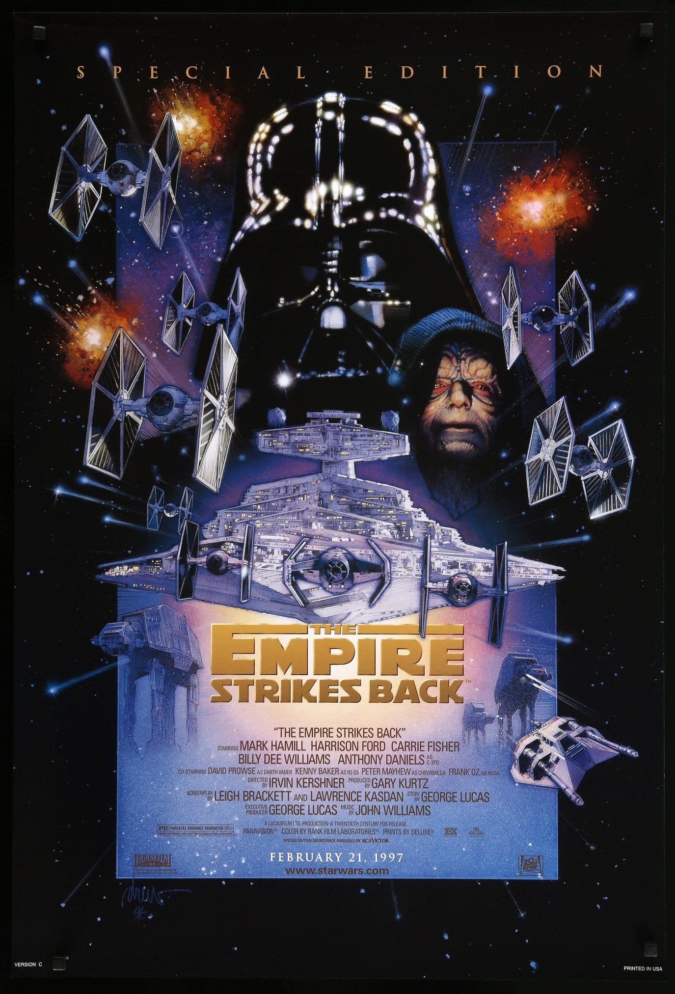 Empire Strikes Back (1980) original movie poster for sale at Originalfilmart