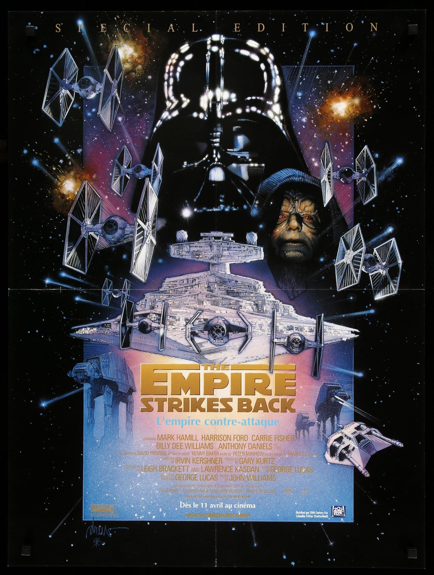Empire Strikes Back (1980) original movie poster for sale at Originalfilmart