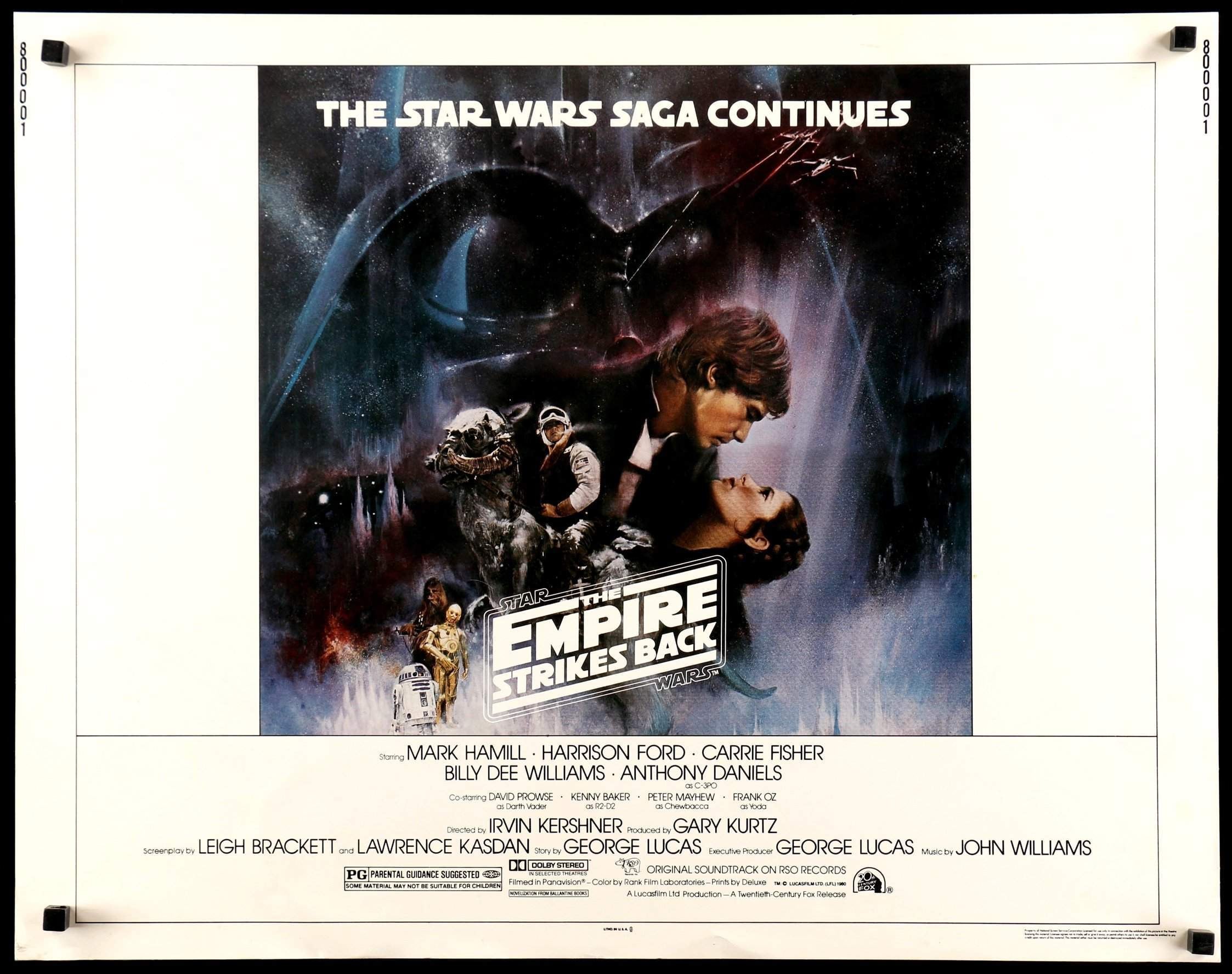 Empire Strikes Back (1980) original movie poster for sale at Originalfilmart