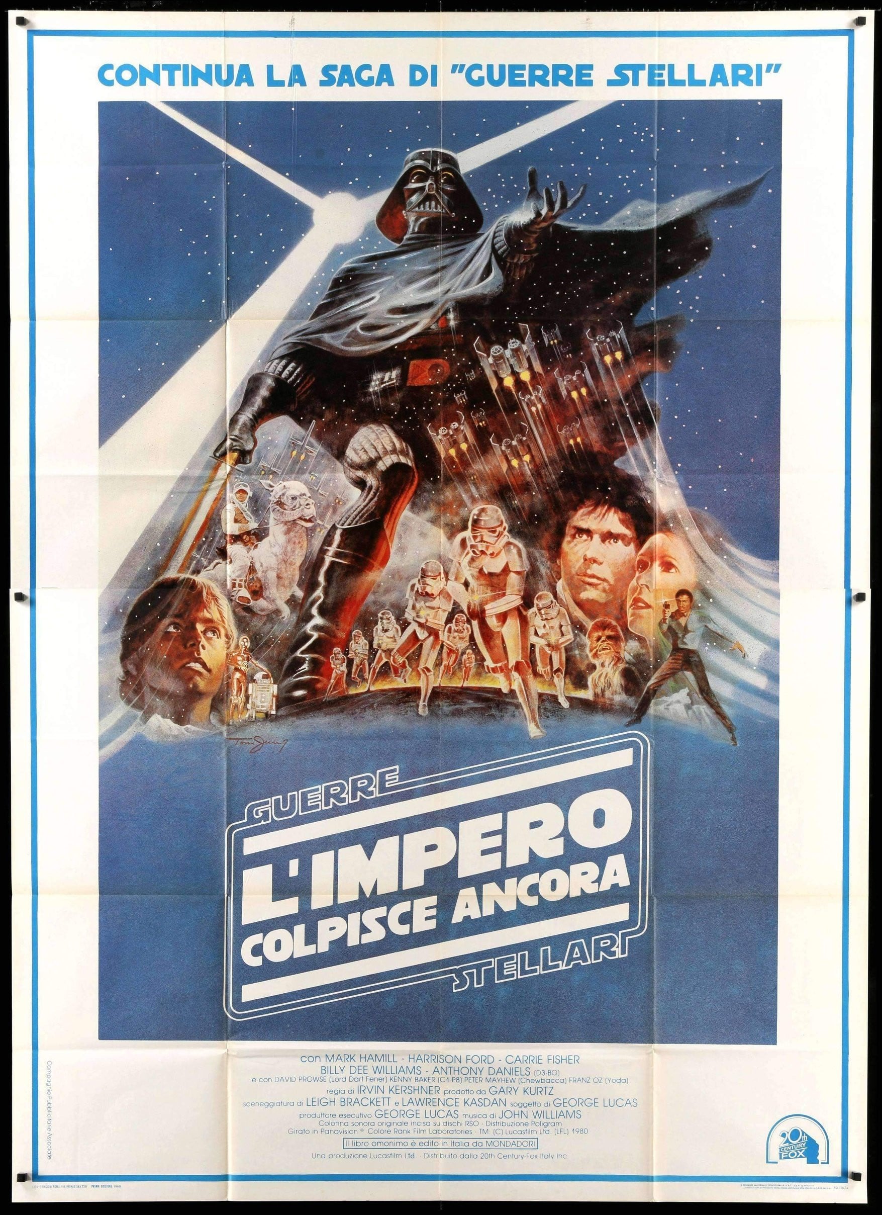 Empire Strikes Back (1980) original movie poster for sale at Originalfilmart
