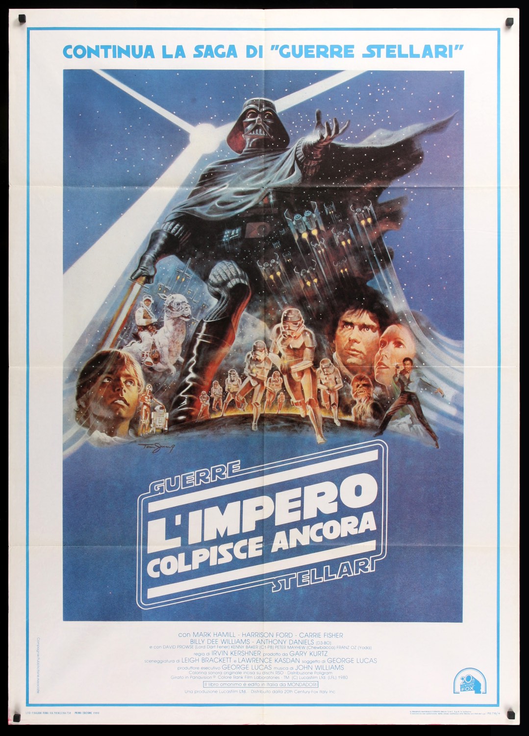 Empire Strikes Back (1980) original movie poster for sale at Originalfilmart