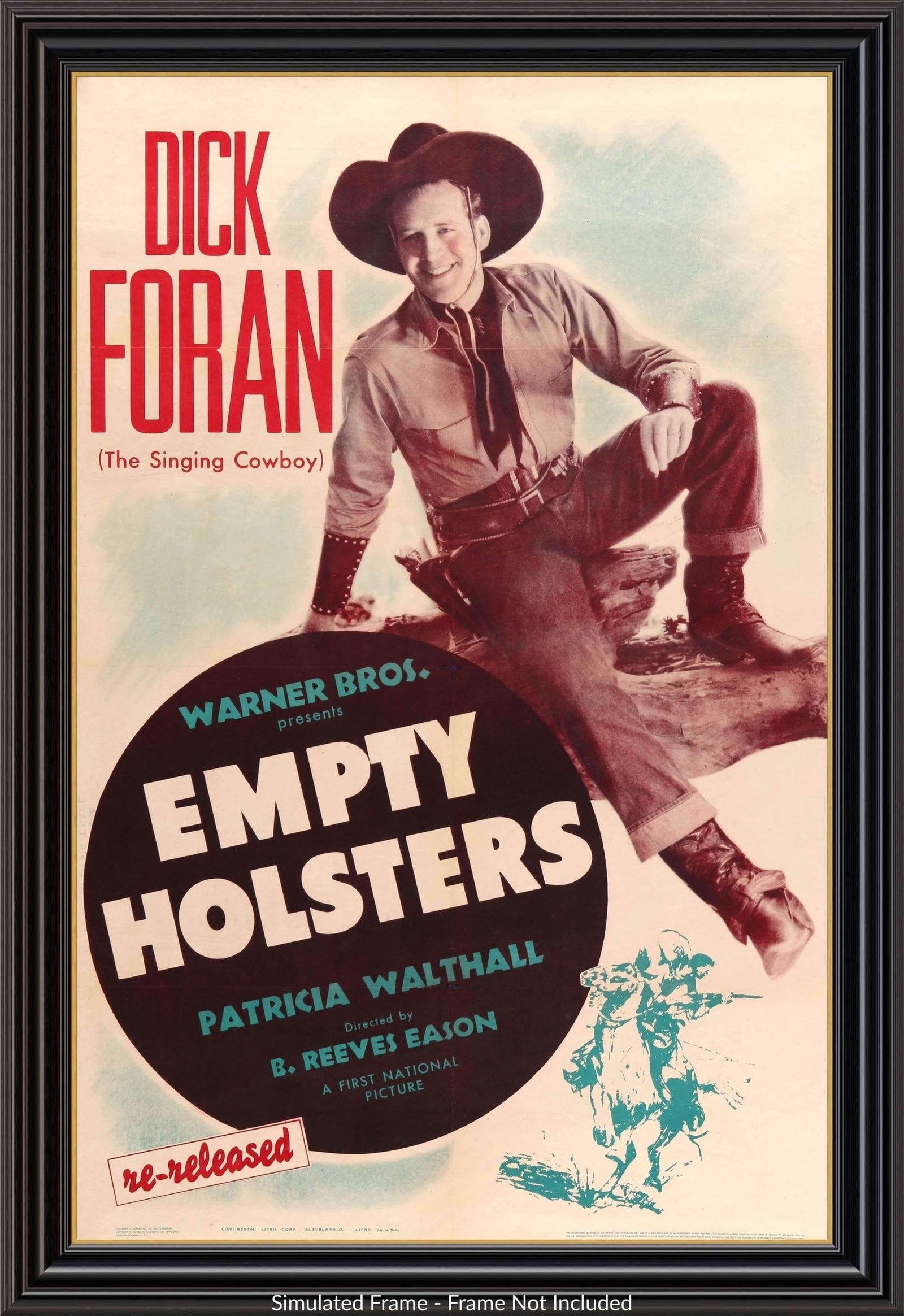 Empty Holsters (1937) original movie poster for sale at Originalfilmart