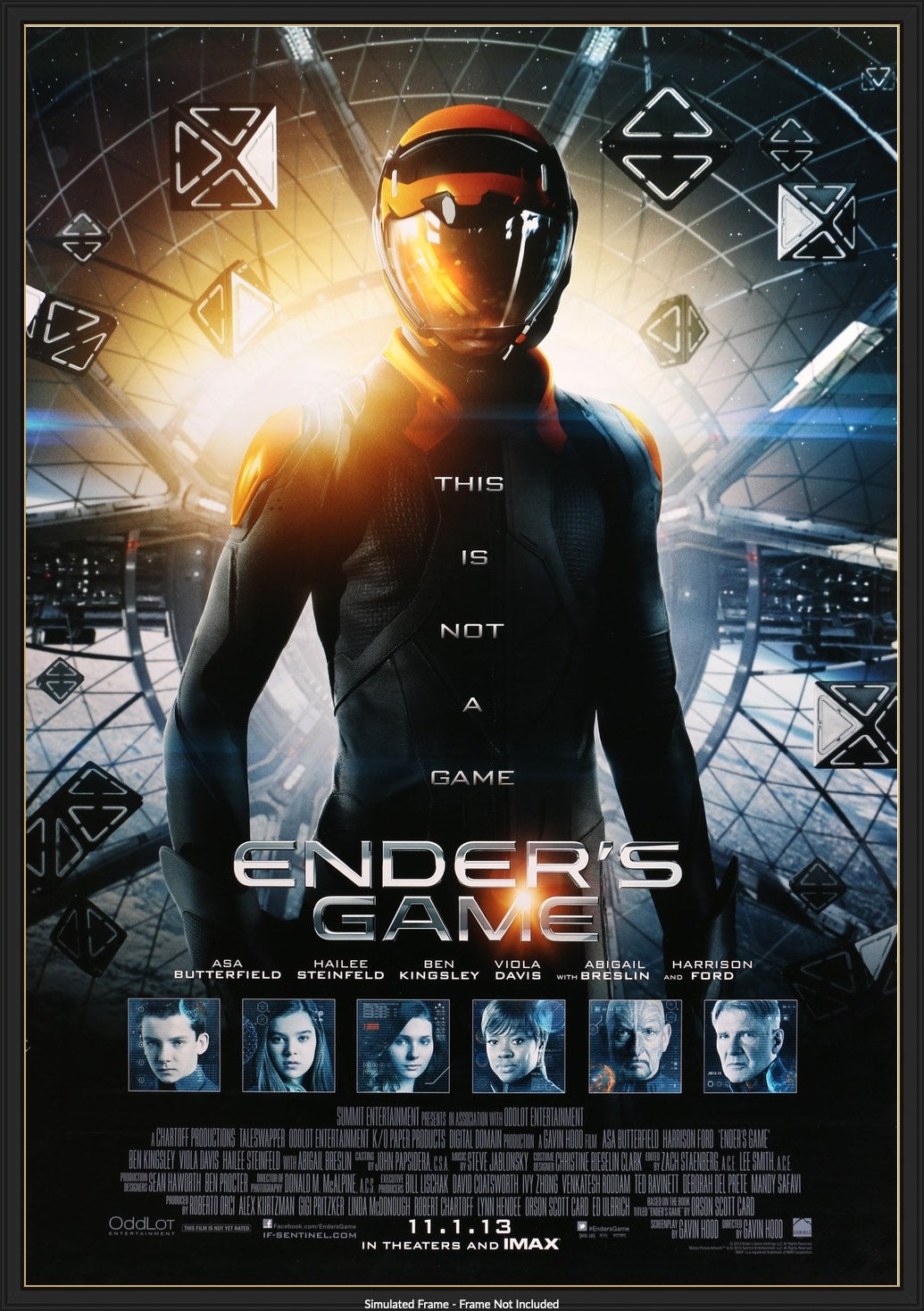 Ender's Game (2013) original movie poster for sale at Originalfilmart