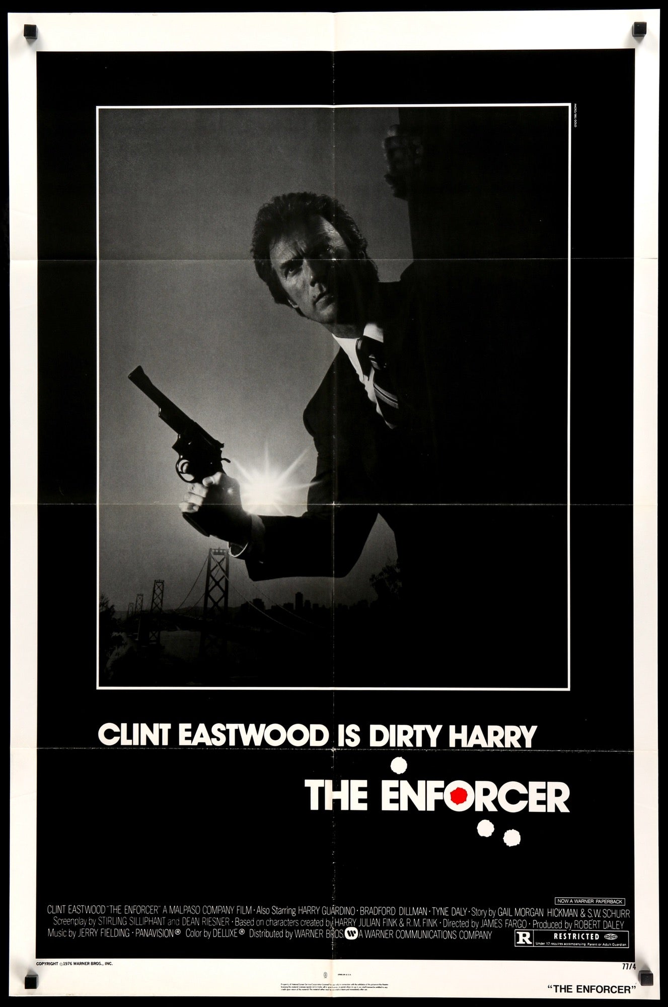 Enforcer (1976) original movie poster for sale at Originalfilmart
