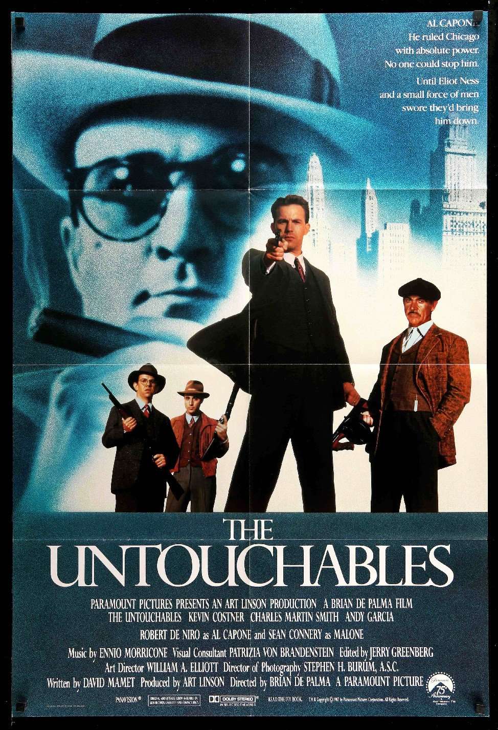 Untouchables (1987) original movie poster for sale at Originalfilmart