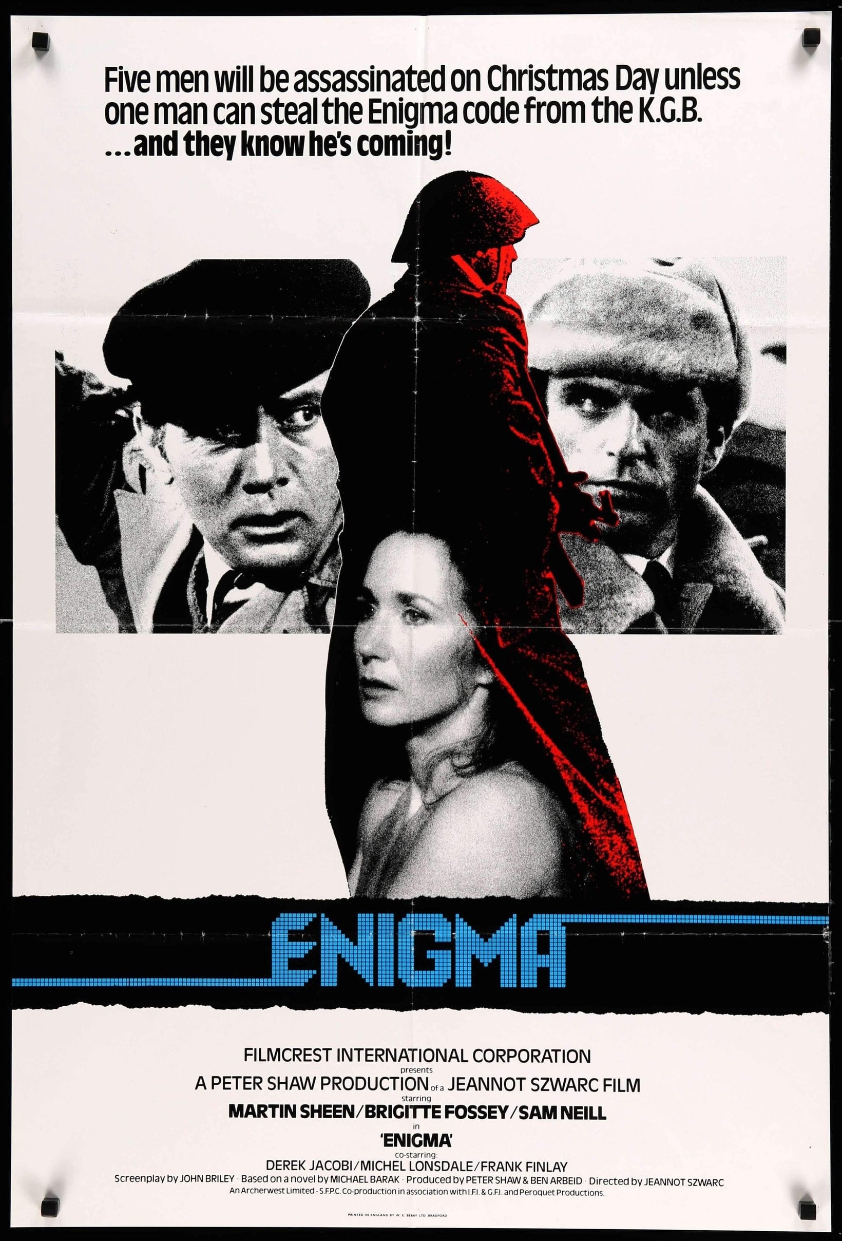 Enigma (1982) original movie poster for sale at Originalfilmart