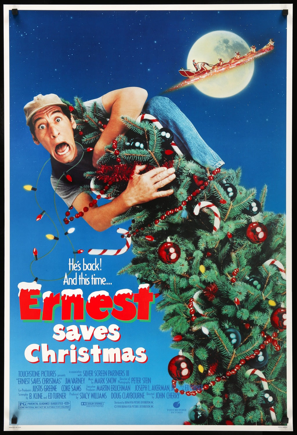 Ernest Saves Christmas (1988) original movie poster for sale at Originalfilmart