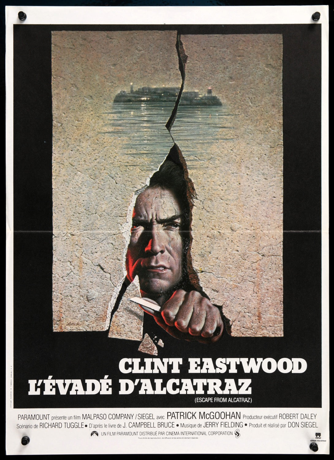 Escape from Alcatraz (1979) original movie poster for sale at Originalfilmart
