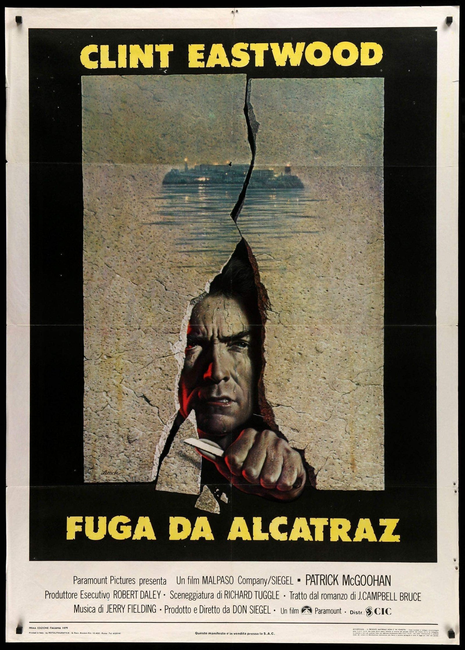 Escape from Alcatraz (1979) original movie poster for sale at Originalfilmart