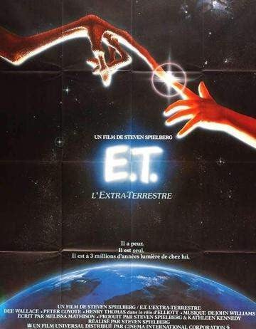 E.T. The Extra Terrestrial (1982) original movie poster for sale at Originalfilmart
