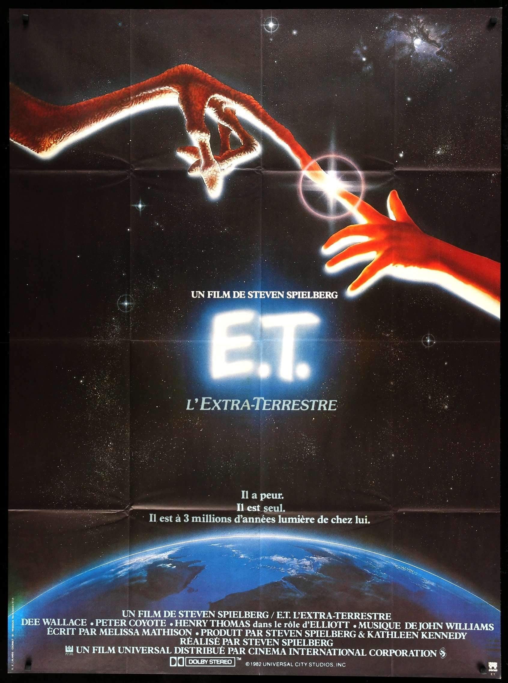 E.T. The Extra Terrestrial (1982) original movie poster for sale at Originalfilmart