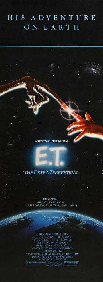 E.T. The Extra Terrestrial (1982) original movie poster for sale at Originalfilmart